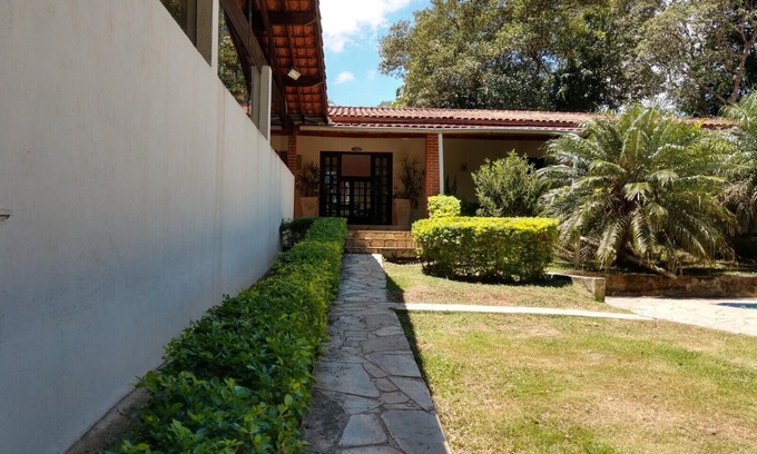 Paruru House | Farmhouse in condominium - lots of greenery, home office and craft beer - Ibiúna-SP
