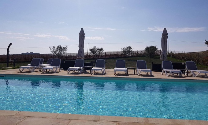 Fermo Apartment | Farmhouse in Marche with Pool near Adriatic Sea