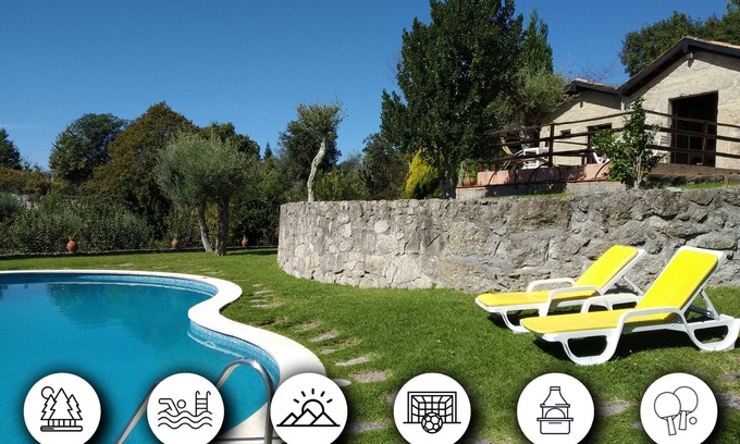 Povoa de Lanhoso Other | Farmhouse with pool and grill in a quiet area. Halfway to Braga and Geres