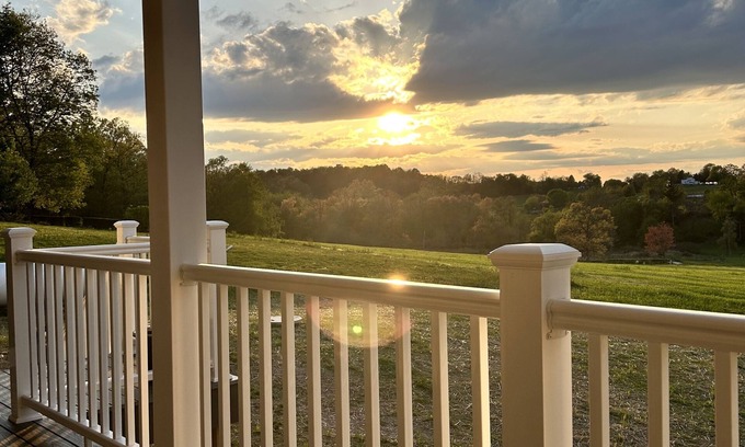 New Providence House | Farmland charm is a quiet new home in rural southern lancaster county