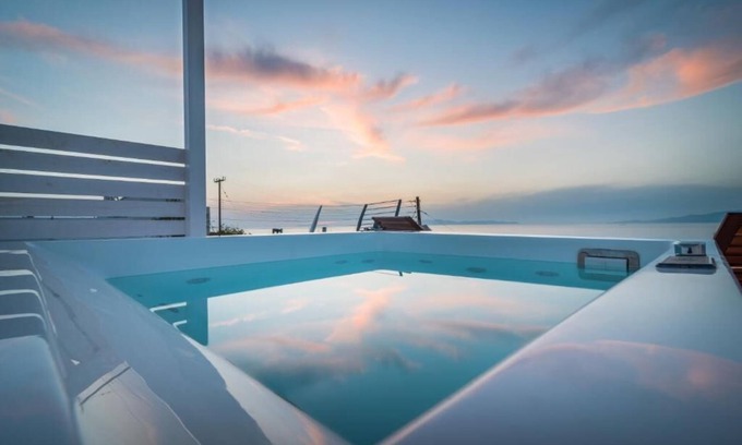 Finikia House | Fava Eco Villa with Sea View