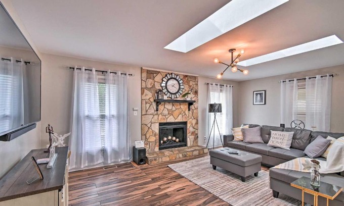 Fayetteville House | Fayetteville Vacation Rental with Sunroom and Yard!