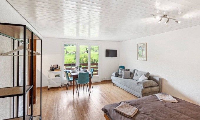 Wildhaus Apartment | FENUS Bergblick | Doppelbett | Pistenzugang SGT09