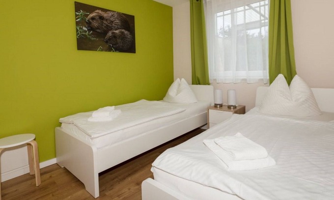 Lochow Apartment | Ferienhaus Biber, 42 qm, 2 Schlafzimmer für Max. 4 Personen