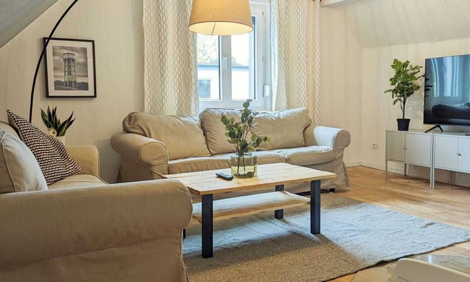 Lauta House | Ferienhaus Lausitz mit Großem Familienbett