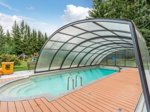 Jagersgrun House | Ferienhaus mit Gemeinschaftspool in Jägersgrün