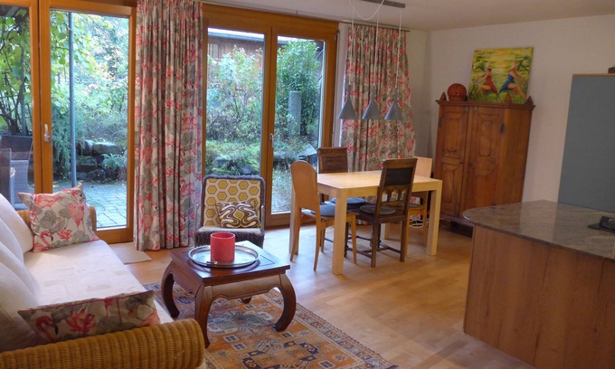 Munstertal Apartment | Ferienwohnung im Haus am Bach im Grünen