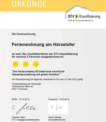 Eisenach Apartment | Ferienwohnung am Hörselufer