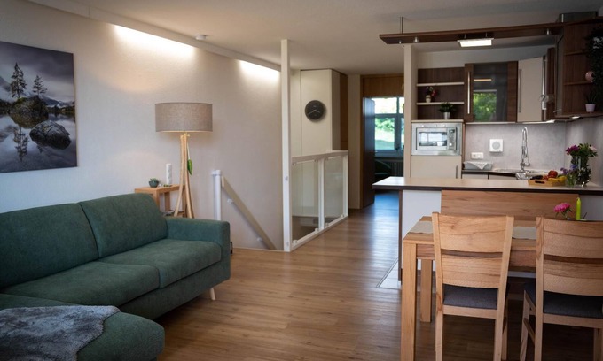 Sankt Englmar Apartment | Ferienwohnung für 4 Personen mit Balkon und Küche