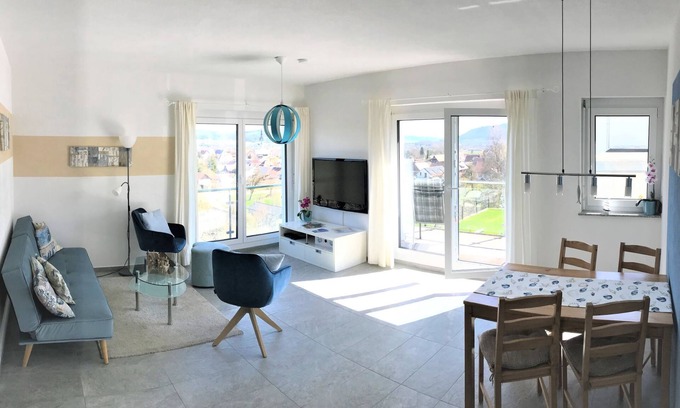 Wahlwies Apartment | Ferienwohnung Obersee, 75qm, 2 Schlafzimmer, max. 5 Personen