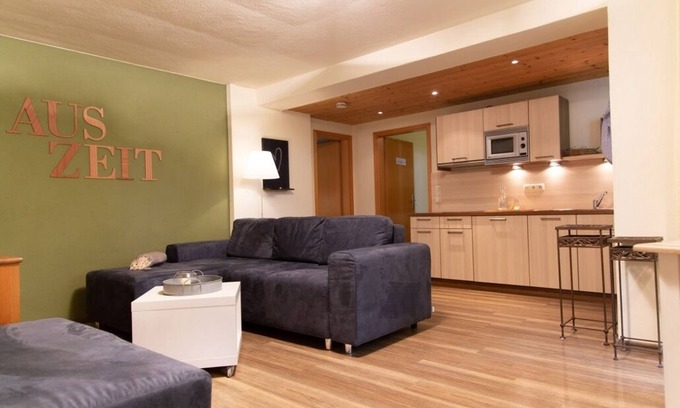 See Apartment | Ferienwohnung Wiesengrund für 2 Personen mit Terrasse, 46 m²