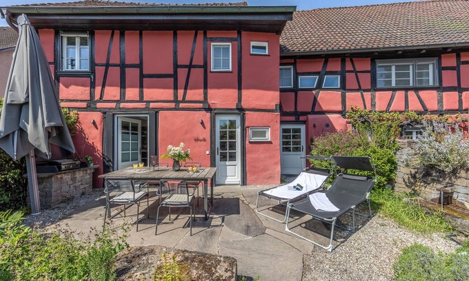 Ohningen Apartment | Fewo Fisch im Ferienhaus Oberstaader