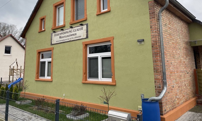 Goldbeck House | Fewo Glauer beautiful house with natural stone work in the Altmark