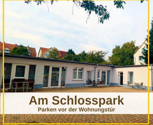 Gotha Apartment | FeWo Urban Gotha - Apartment Orangerie - Am Schlosspark- Parken an der der Tür- Barrierefrei, 900 Meter zum Bahnhof - Wallbox