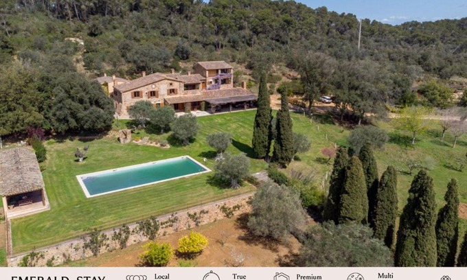 Vall-Llobrega Villa | Finca Mas Gotas Costa Brava - BY EMERALD STAY