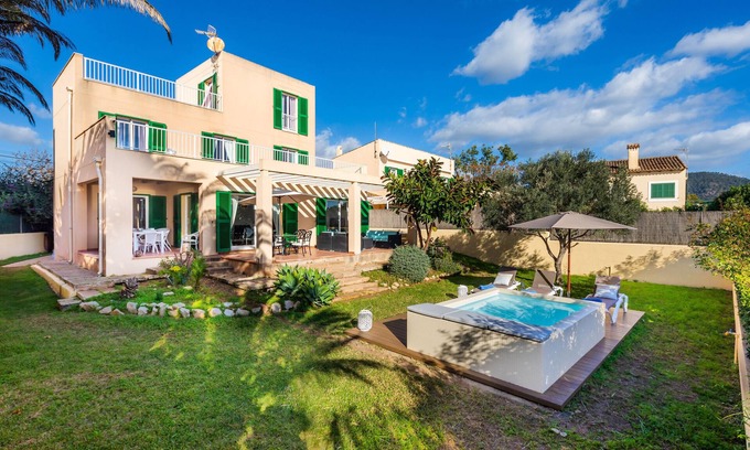 Son Servera Villa | Finca 'Sa Copinya' with Sea View, Wi-Fi and Air Conditioning
