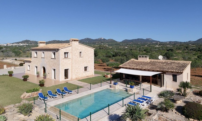 Felanitx House | Finca Sa Pletassa, 8 pax wifi pool garden BBQ