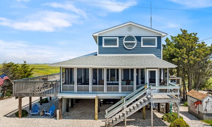 Mauricetown House | Find your peace between the bay and the marsh