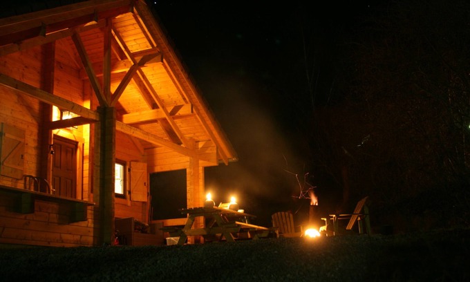 Diemelsee House | Finnish log cabin with hot tub near Willingen and Lake Diemel