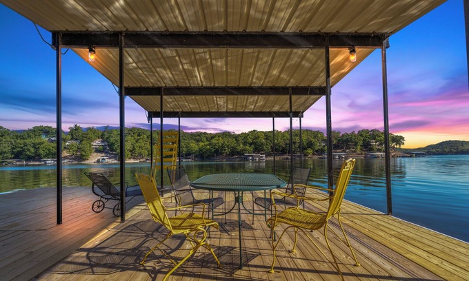 Camdenton House | Firepit, Kayaks, Paddle Board, Lake Views, Great Location