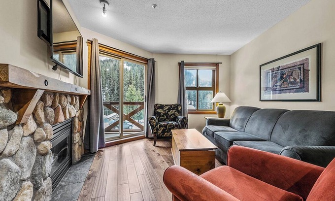 Sun Peaks Condo | Fireside 202A: Centrally Located, 1BDRM Condo w/shared Hot Tub
