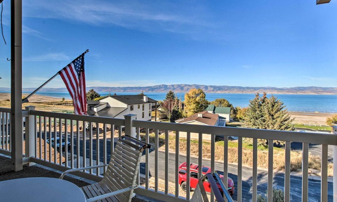 Dingle House | Fish Haven Home on Bear Lake: Community Beach