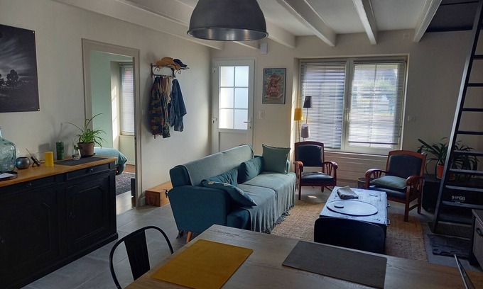 La Turballe House | FISHERMAN'S COTTAGE LA TURBALLE 400M BEACH AND SHOPS
