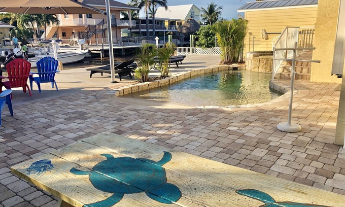 Marathon House | Fishermen's Paradise- Private Pool, Hot Tub, Quick Access To Ocean, 60 ft Dock
