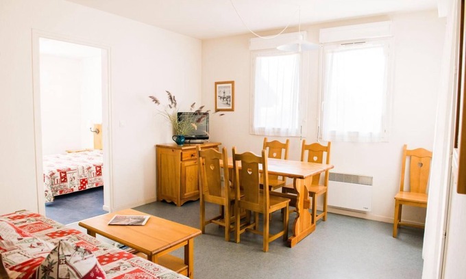 Avrieux Apartment | Fitness, terrace, balcony, parking, tv, ski locker, 43m², La Norma
