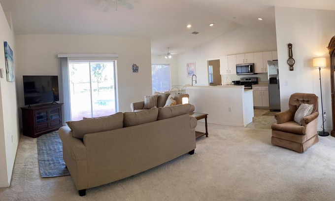 Pinehurst Villa | Flamingo Bay, full refund*, NO POOL HEAT, pets ok