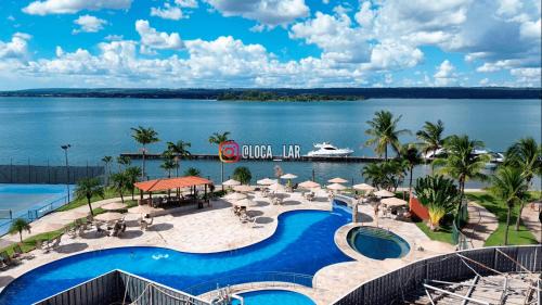 Smin Apartment | Flat 430 lindo com vista para o lago