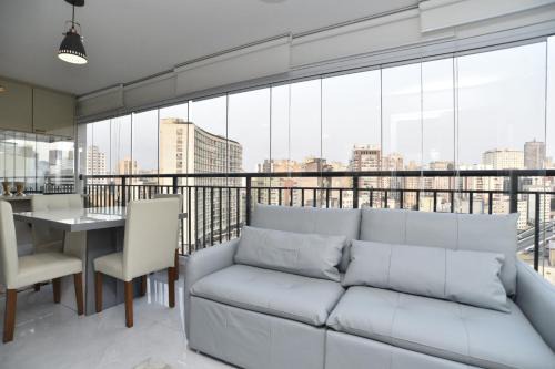 Campos Eliseos Apartment | Flat com Vista 5 pessoas 2 suítes climatizados,