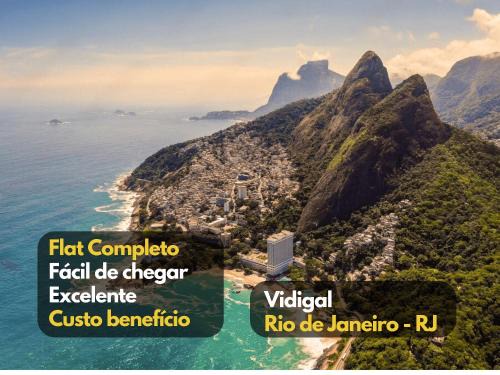 Vidigal House | Flat completo para até 4 pessoas no Vidigal - RJ