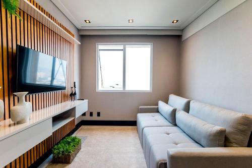 Alphaville Industrial Apartment | Flat equipado em otima localizacao, Wi-Fi e lazer