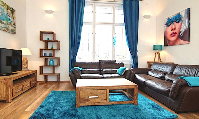 Erzsebetvaros Apartment | Flat in Budapest Centre, 3 bedrooms, 3 bathrooms, sauna,