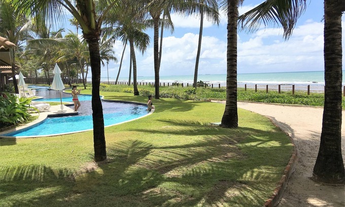 Porto de Galinhas Apartment | Flat Marulhos Resort 2 bedrooms 301D- Beira Mar, 6 pers. 12x interest free