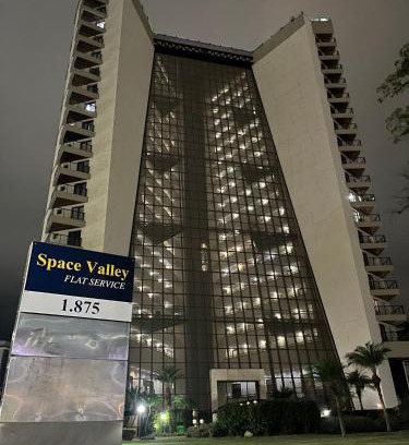 Sao Jose dos Campos Apartment | Flat Premium -Acesso a pé ao shopping Center vale - Edifício Summit (Ar condicionado)