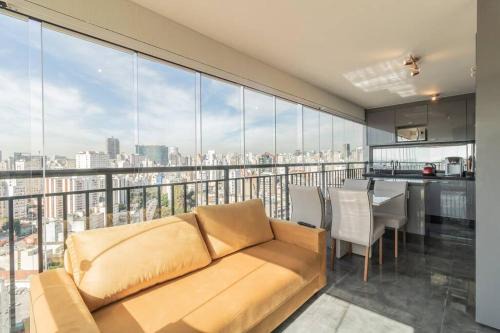 Sao Paulo Apartment | Flat surpreendente 4 pessoas em condomínio moderno 02 suites climatizados