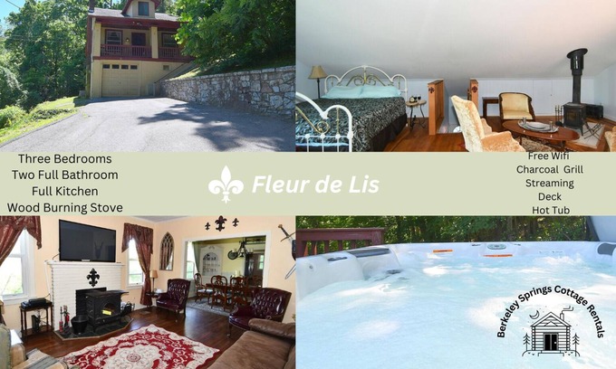 Berkeley Springs House | Fleur de Lis - A Knightly Abode!