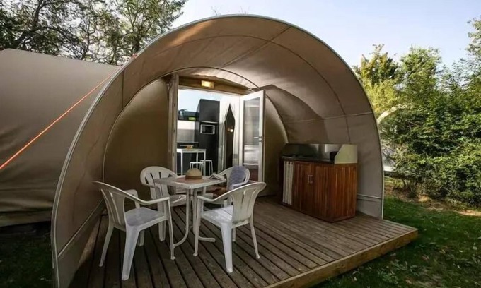 La Romieu House | Florence Campsite * - Coco Sweet 2 rooms 4 people without bathrooms
