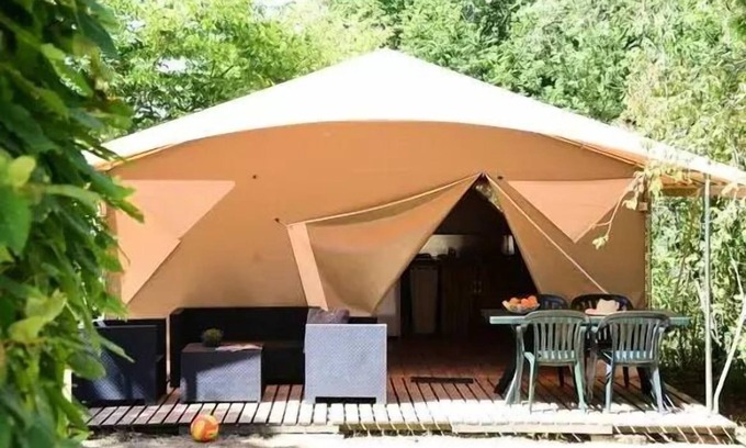 La Romieu House | Florence Campsite * - Tent Canada 3 rooms 6 people without toilets