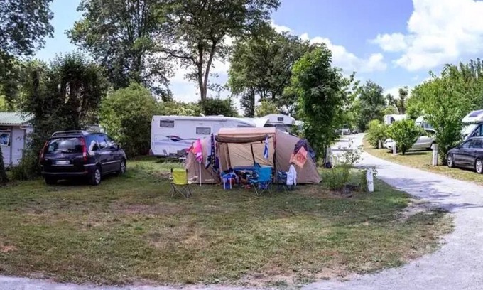 Verruyes House | Flower Camping Côté Lac * - Premium mobile home 2 bedrooms 32m² Covered terrace 12m² + LV + TV 4 people