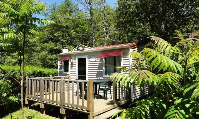 Campagne House | Flower Camping Le Val de la Marquise * - Mobil home Duo STANDARD 20m2 - 1 bedroom + uncovered terrace 10m2 2 people