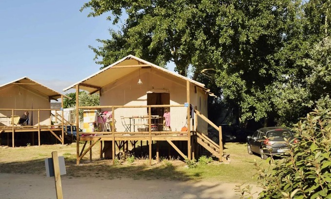 Batz-sur-Mer House | Flower Camping Les Paludiers * - Cabane Lodge on stilts Standard 34m2 (2 bedrooms) including covered terrace 11m2 4 people