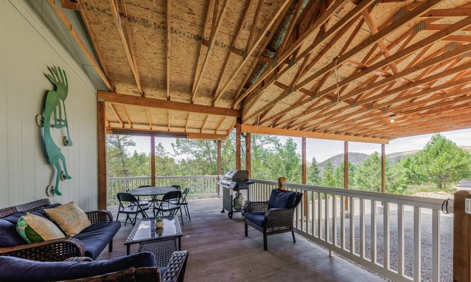Ruidoso House | Forest Haven! Pet friendly with Hot Tub. Take a much needed retreat!