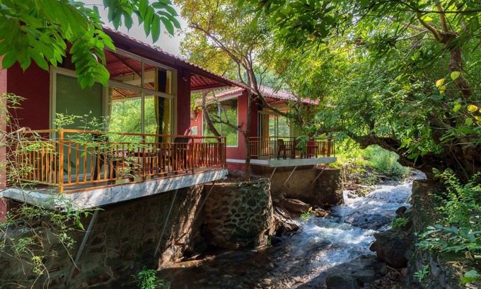 Murud Cabin | Forest Retreat with Waterfall in Murud - Just 1 Hour Drive From Alibag
