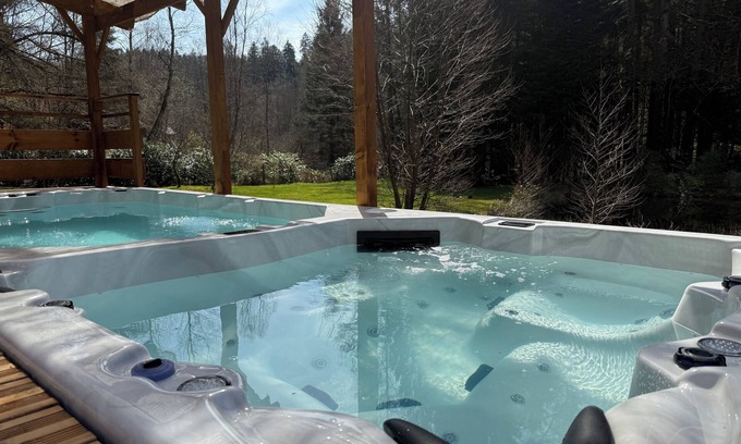 Jeanmenil Villa | Forest setting with swim spa