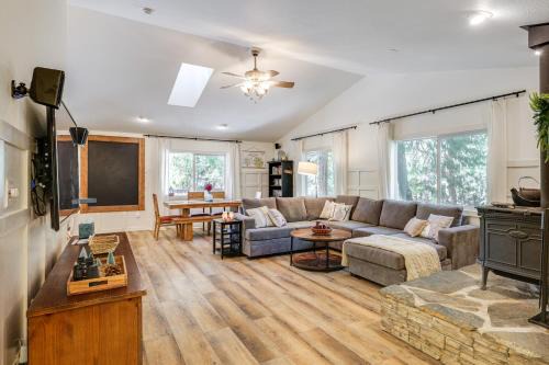 Sonora House | Forest-View Retreat Grill and Fireplace in Sonora