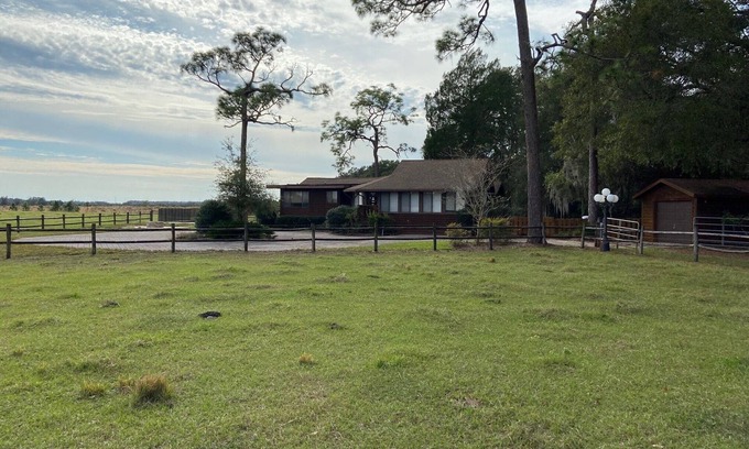 Spring Hill House | Former Hunting Lodge on 24 Acres with Lake with heated pool