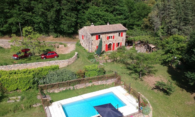 Saint-Jean-du-Gard Other | Former Sheepfold equipped 6/8 people with swimming pool, porch, patio